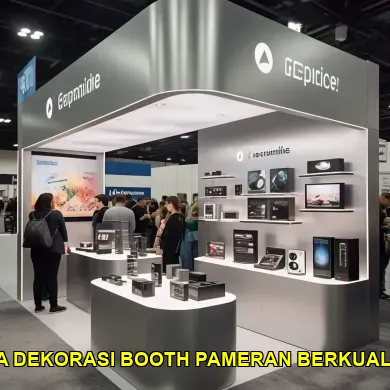 jasa dekorasi booth pameran berkualitas